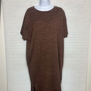 eesome Mauve High Low Dress